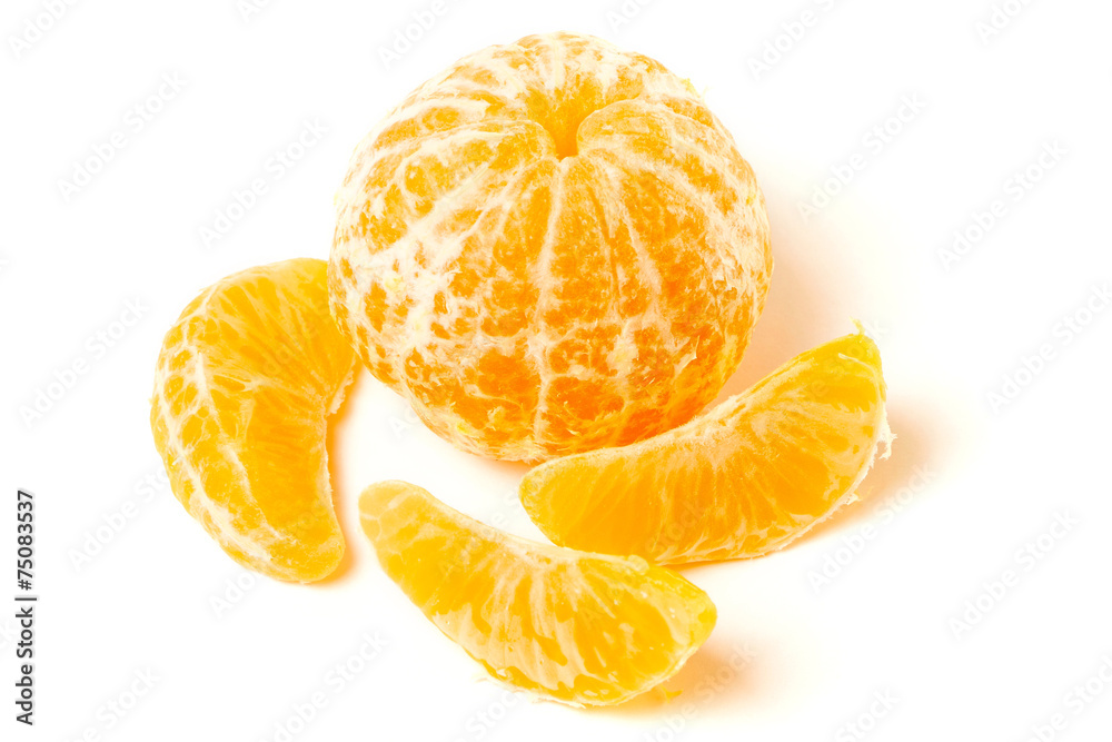 Tangerine isolated Tangerine isolated