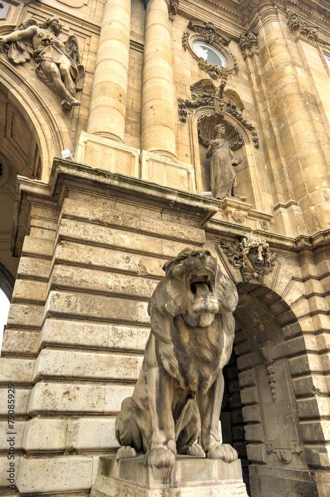 Obraz premium Buda Castle - Budapest, Hungary