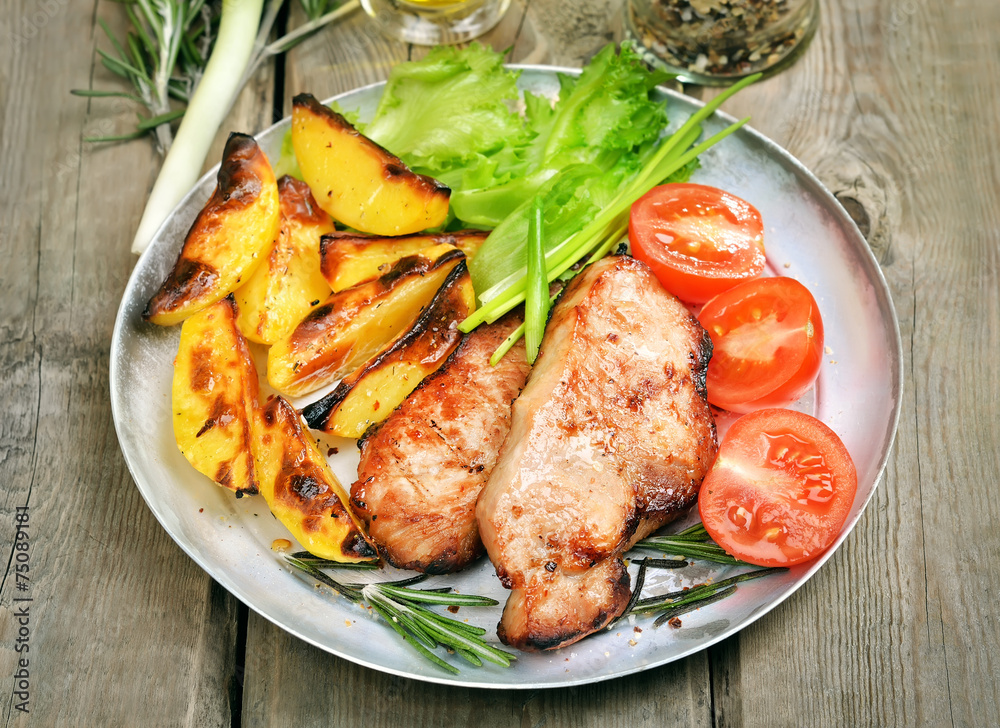 Pork steaks Pork steaks
