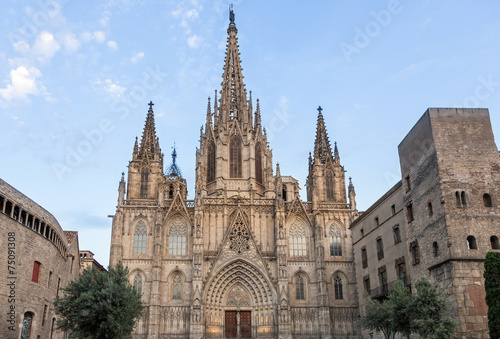 Gothic cathedral Barcelona