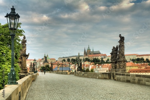 Charles Bridge in Prague, Czech Republic