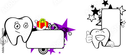 molar dental cartoon copyspace3