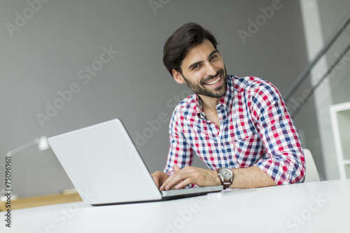 Young man at the office