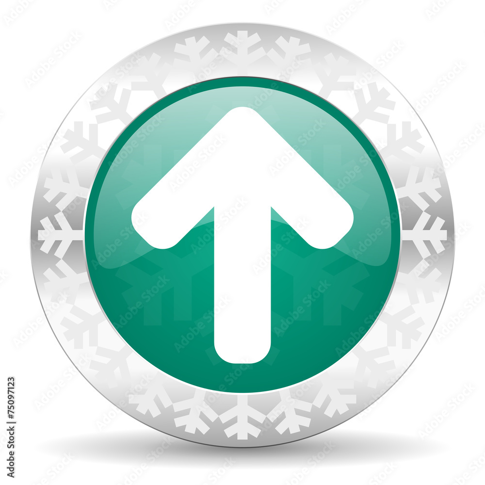 up arrow green icon, christmas button, arrow sign up arrow green icon, christmas button, arrow sign