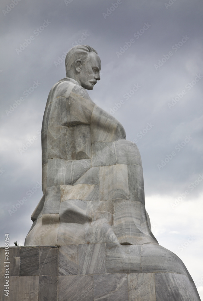 Jose Marti memorial on Revolution Square in Havana. Cuba