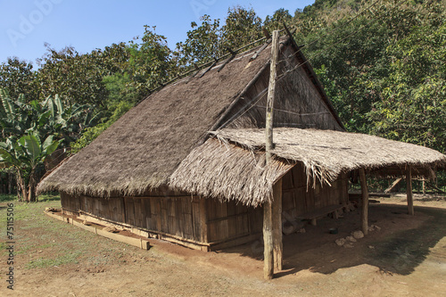 typical house in north laos © delkoo