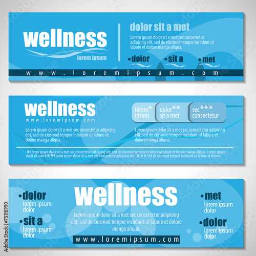 Wellness Flyer Template - Vector Illustration, Graphic Design, Editable For Your Design