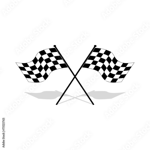 Racing design over white background.
