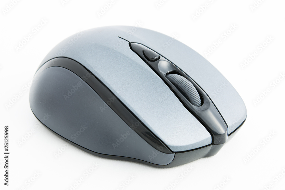 computer wireless mouse isolated computer wireless mouse isolated