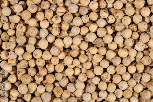 White pepper seeds background