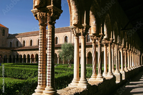 Bild auf Leinwand Kathedrale von Monreale, Sizilien