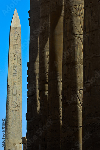 Obelisks Luxor Egypt photo