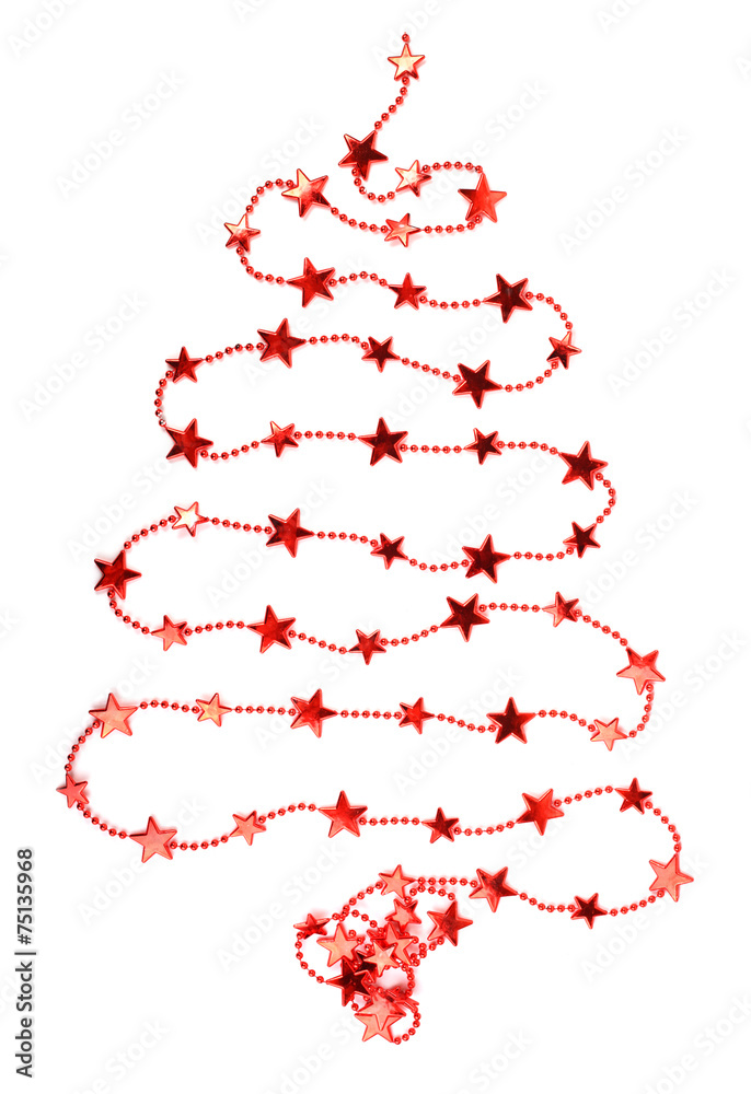 Obraz premium Christmas garland