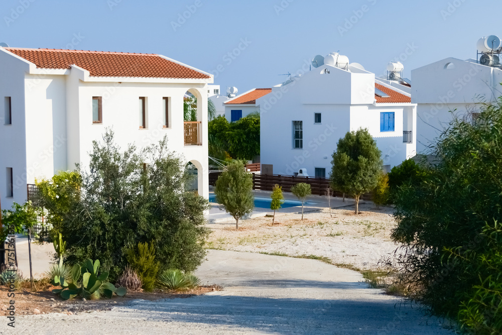 Fototapeta premium house on the island of Cyprus
