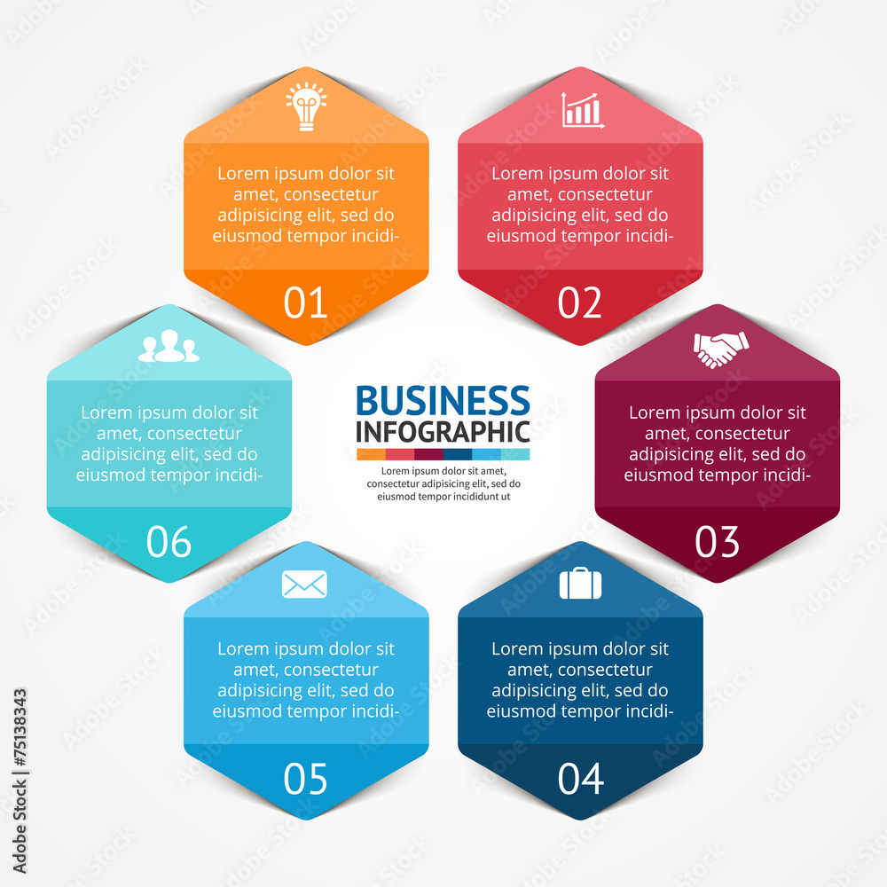 Business circle infographic, diagram with options Business circle infographic, diagram with options