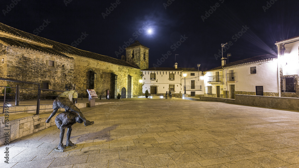 Plaza Mayor de Romangordo