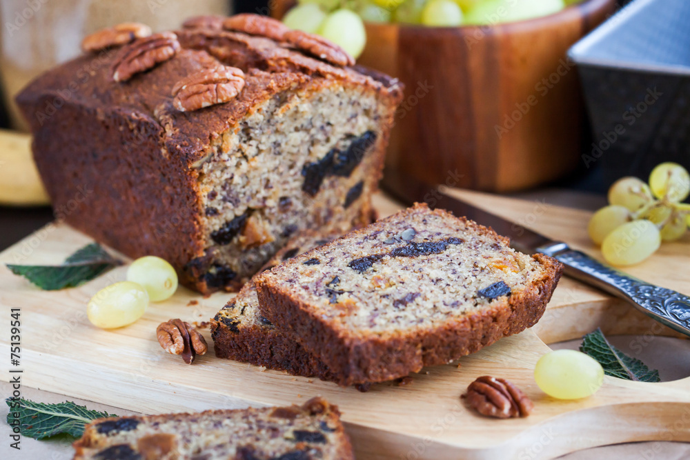 Homemade banana loaf Homemade banana loaf