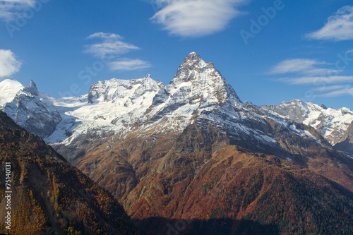 Landscape of mountains Caucasus region © Volodymyr Khodaryev