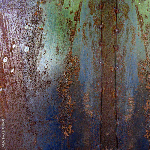 Metal Rust Textured Grunge Background