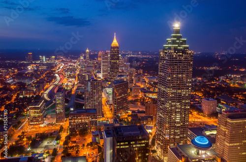 Skyline of downtown Atlanta, Georgia