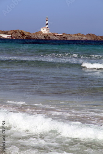 Presili cove near the Far de Favaritx, Minorca, Spain