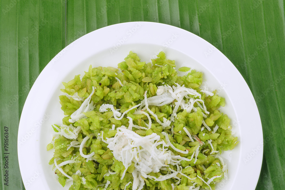 shredded rice grain