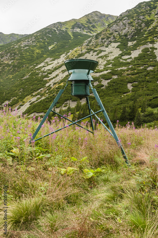 Naklejka premium Rain gauge