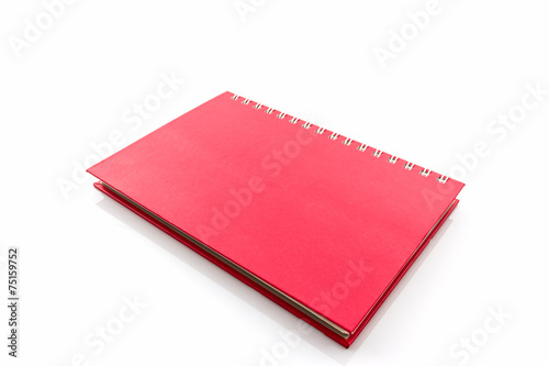 Red Diary Book .