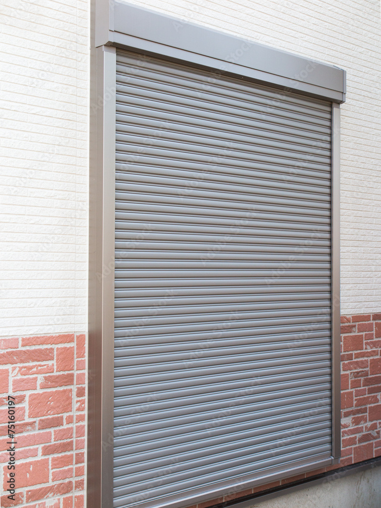 Fototapeta premium 住宅の防火シャッター