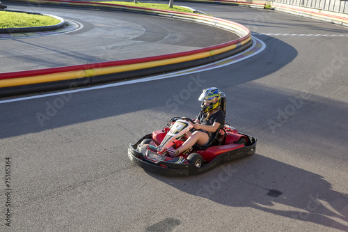 Carting sur piste