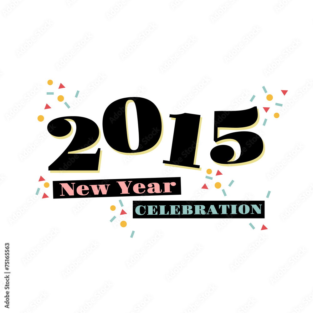New year celebration 2015