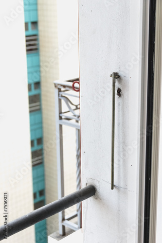 Long hook for fixing shutters © dashabelozerova