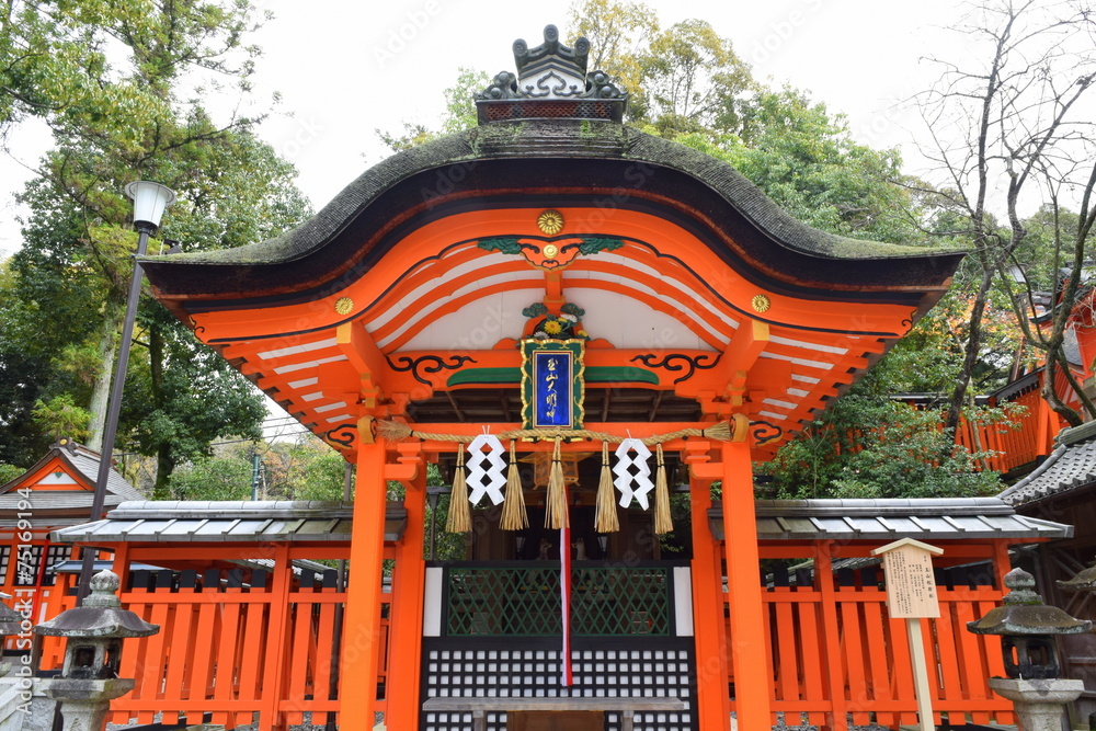 Fototapeta premium 伏見稲荷 玉山大明神