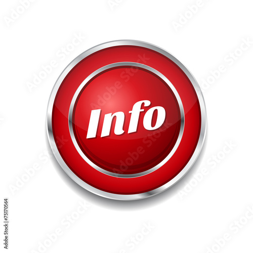 Info Red Vector Icon Button Free Download Info Red Vector Icon Button - GFXLoad