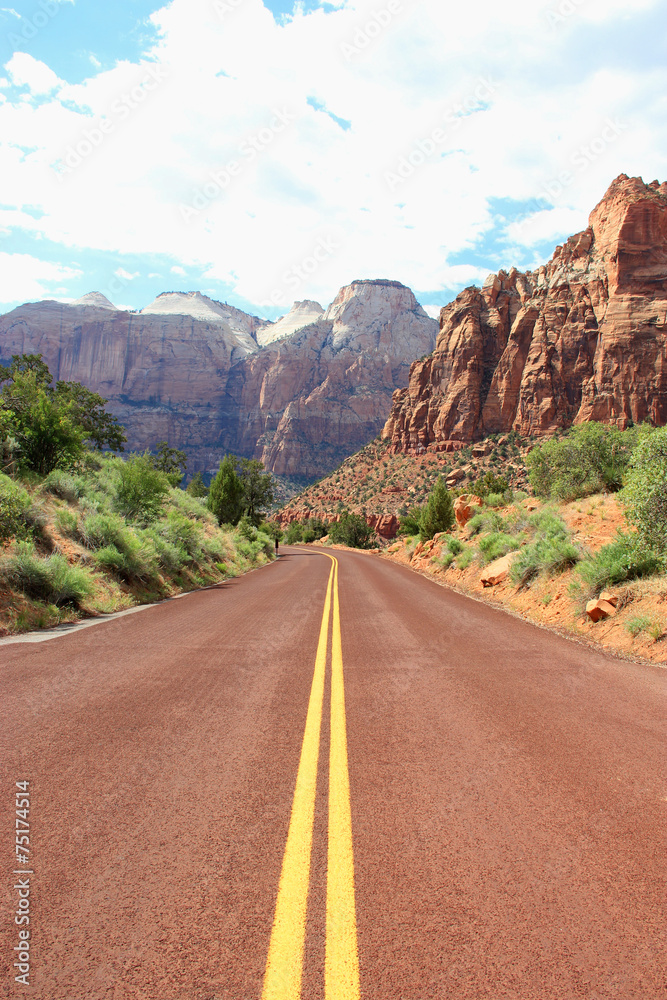 Fototapeta premium Góry drogowe Kanionu