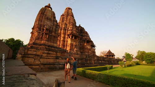 Couples Traveling Kama Sutra Temple