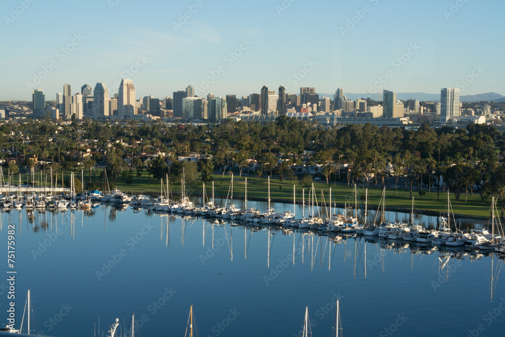 Fototapeta premium San Diego Dawn