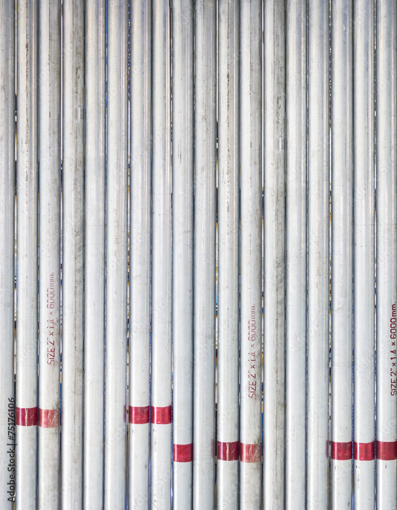 the metal pipe installed vertically the metal pipe installed vertically