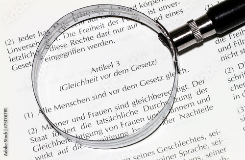 Gleichberechtigung photo