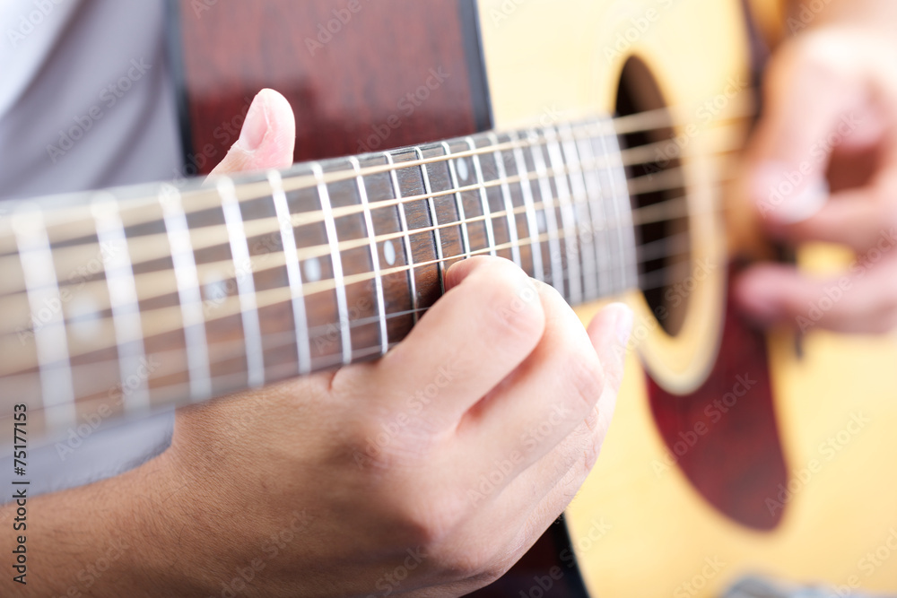 Fototapeta premium guitar close up