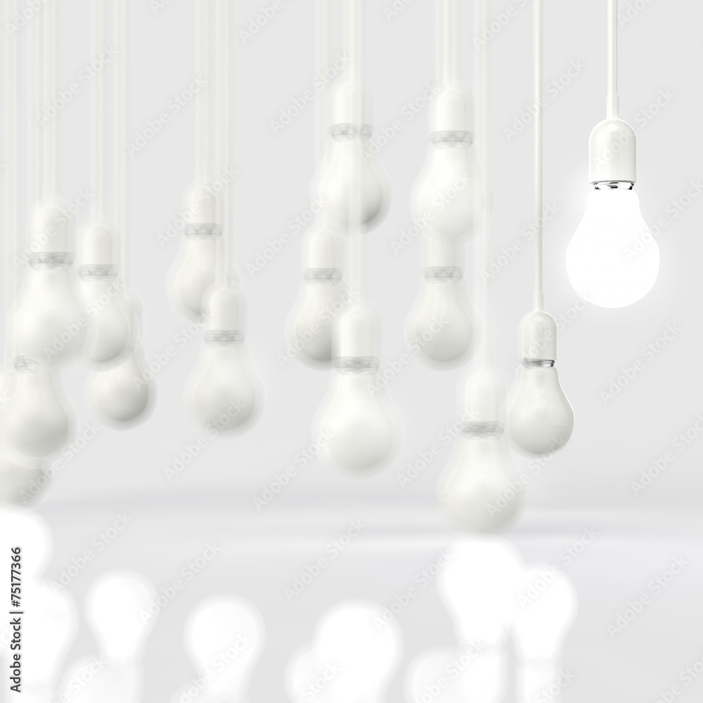 creative idea and leadership concept light bulb creative idea and leadership concept light bulb
