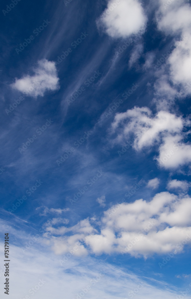 Fototapeta premium Blue sky.