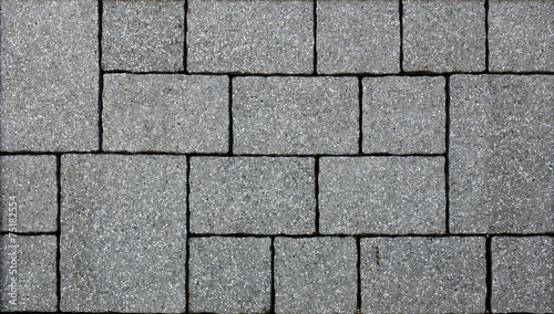A gray concrete pavement texture