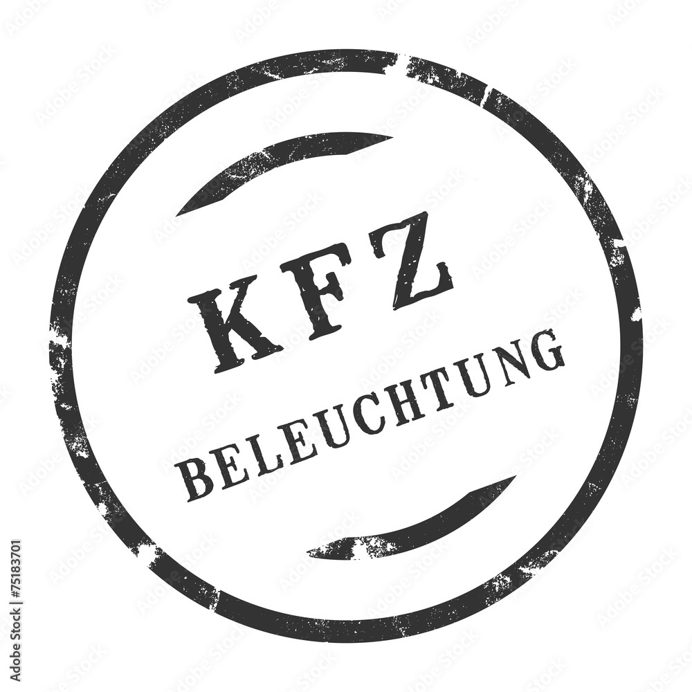sk361 - KFZ-Stempel - Kfz Beleuchtung kfz122 g2849 sk361 - KFZ-Stempel - Kfz Beleuchtung kfz122 g2849