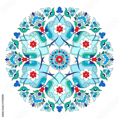 artistic ottoman pattern series twelve