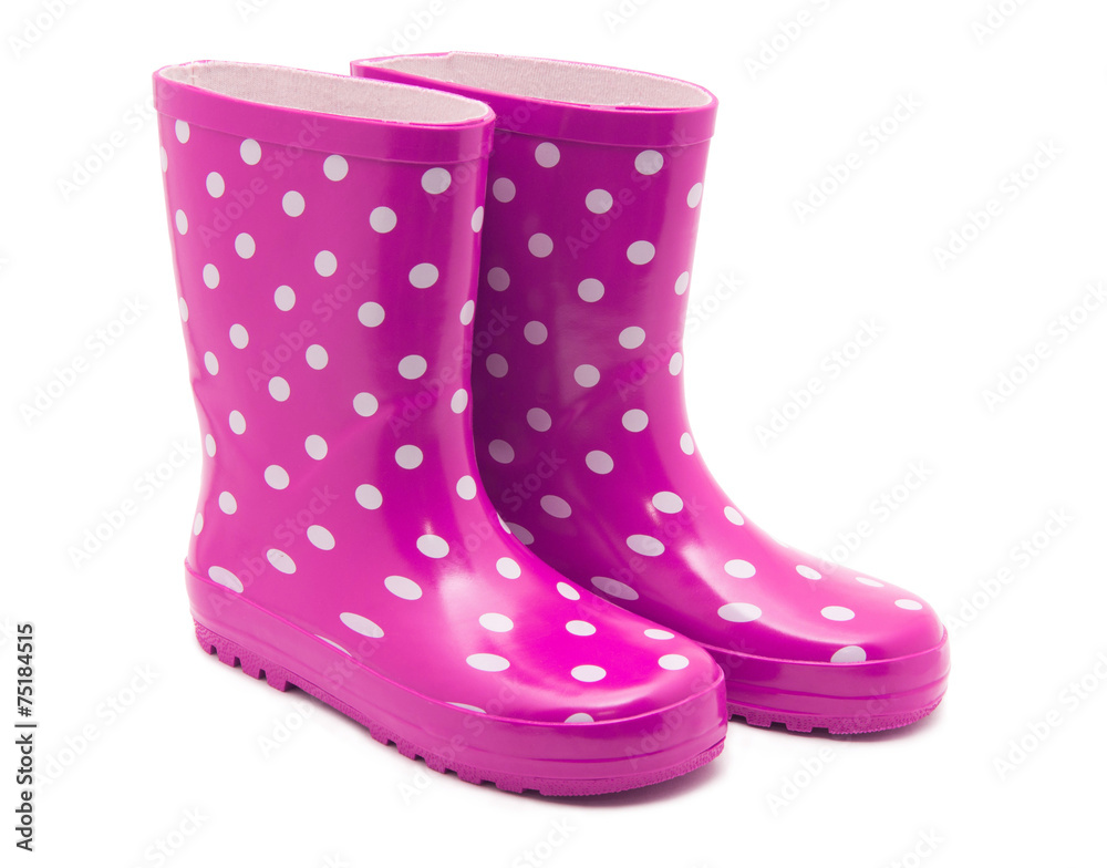 Gumboots. Isolated on white. Gumboots. Isolated on white.