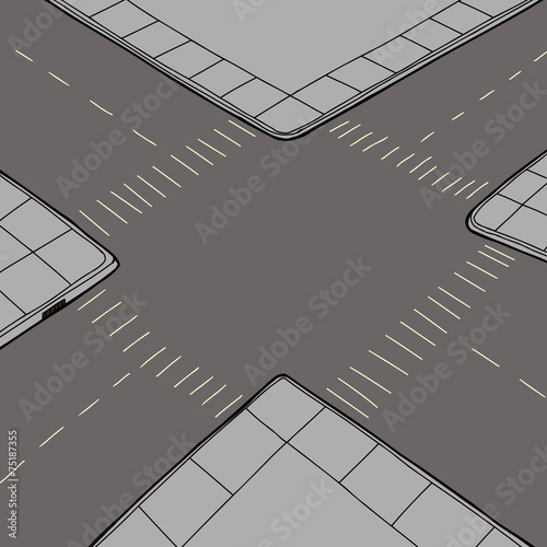 Empty Intersection Background