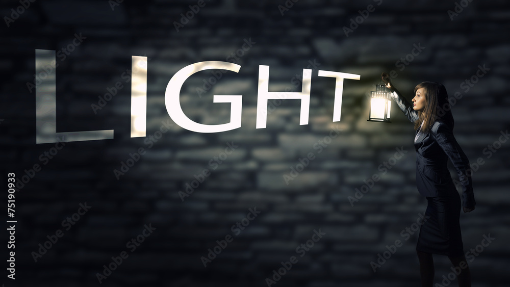 Obraz premium Lost woman