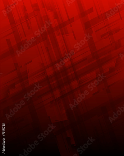 Red technical background