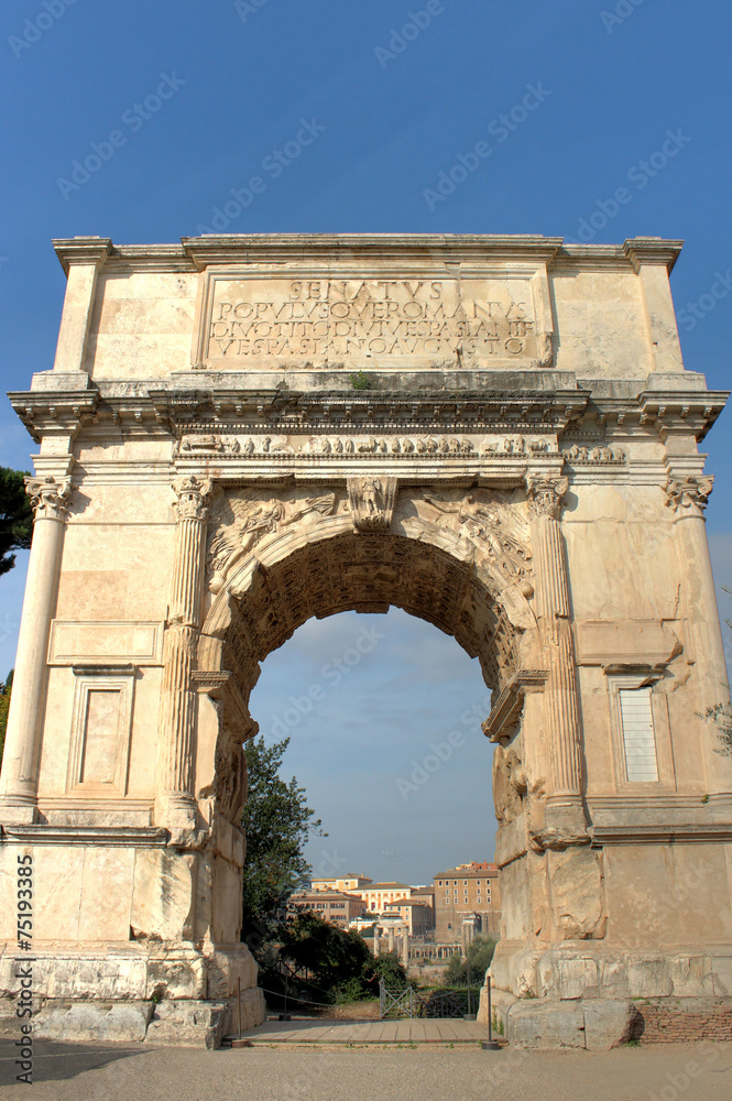 Arco di Tito Foro Romano (Titusbogen, arch of Titus)